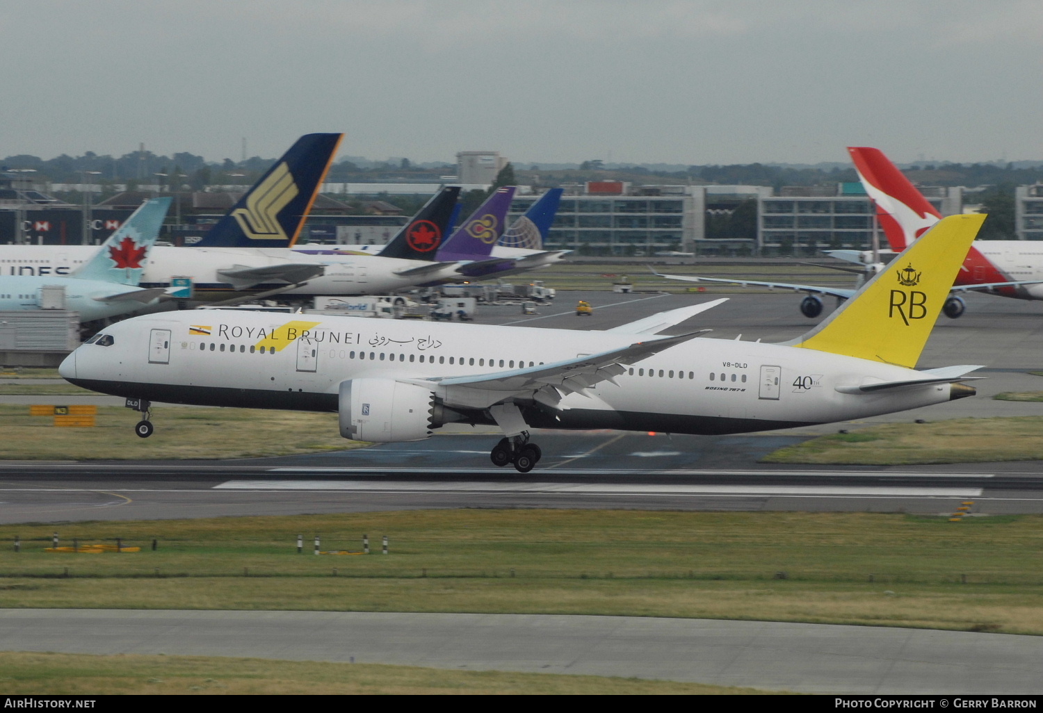 Aircraft Photo of V8-DLD | Boeing 787-8 Dreamliner | Royal Brunei Airlines | AirHistory.net #162341