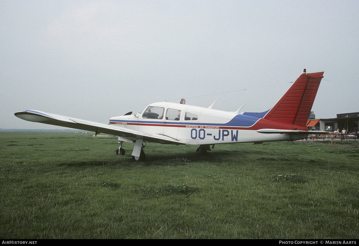 Aircraft Photo of OO-JPW | Piper PA-28R-200 Cherokee Arrow II | European Air Transport - EAT | AirHistory.net #162342