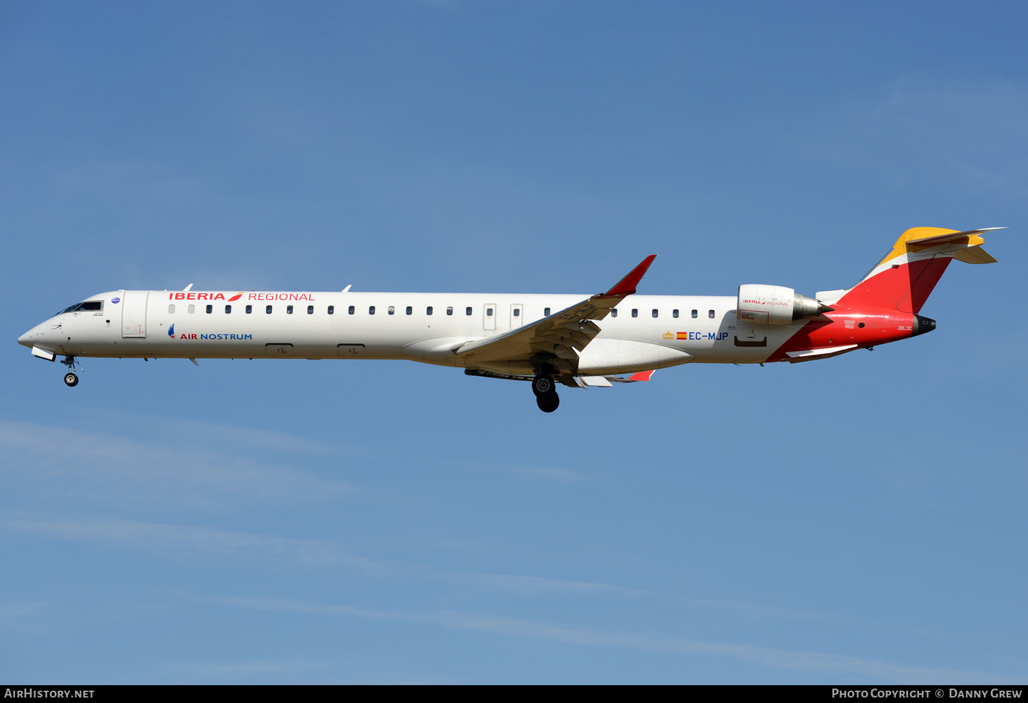 Aircraft Photo of EC-MJP | Bombardier CRJ-1000ER NG (CL-600-2E25) | Iberia Regional | AirHistory.net #162353