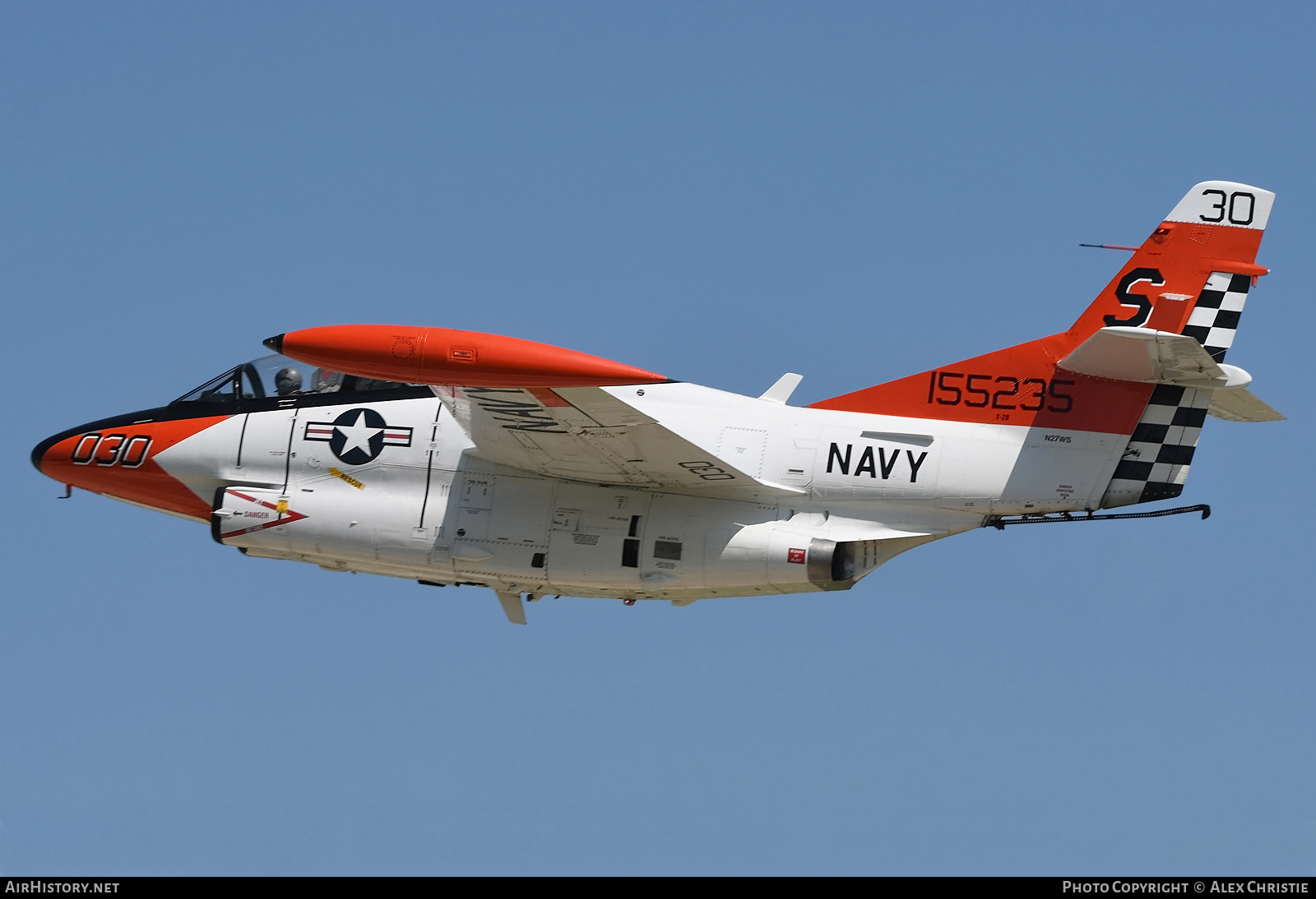 Aircraft Photo of N27WS / 155235 | North American T-2B Buckeye | USA - Navy | AirHistory.net #162363