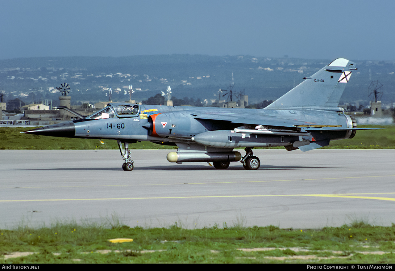 Aircraft Photo of C.14-60 | Dassault Mirage F1EE | Spain - Air Force | AirHistory.net #162367