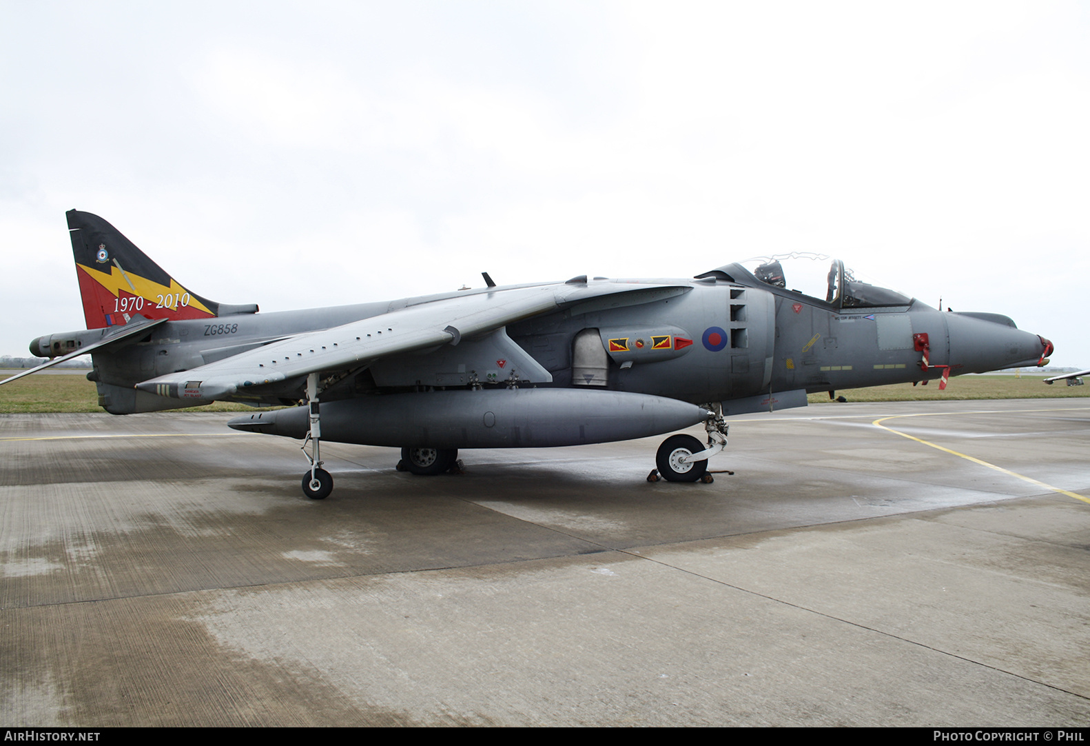 Aircraft Photo of ZG858 | British Aerospace Harrier GR9 | UK - Air Force | AirHistory.net #162369
