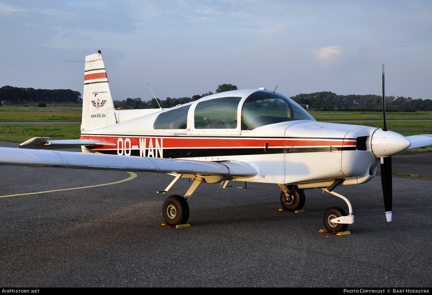 Aircraft Photo of OO-WAN | Grumman American AA-5 Traveler | Kortrijk Flying Club | AirHistory.net #162371