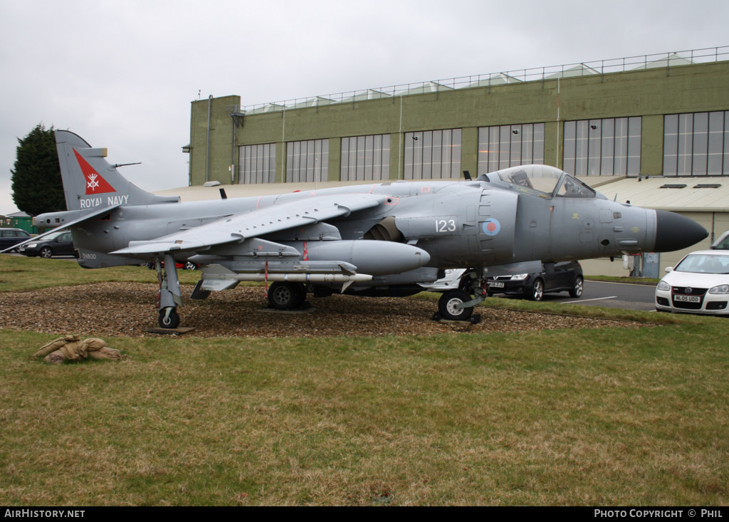 Aircraft Photo of ZH800 | British Aerospace Sea Harrier FA2 | UK - Navy | AirHistory.net #162383