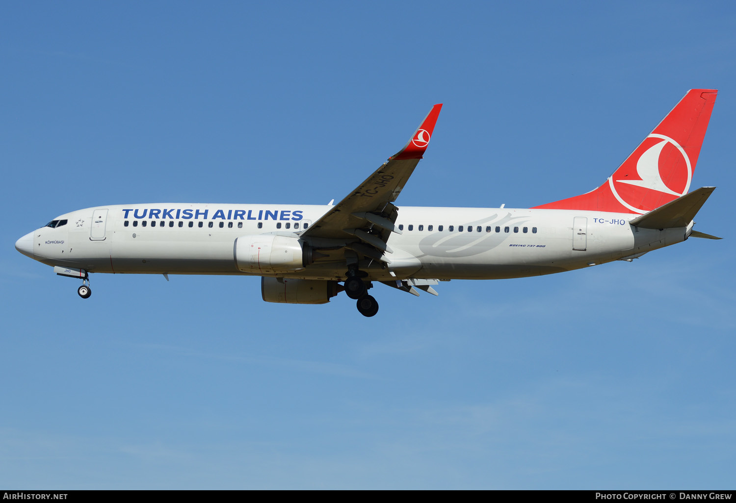 Aircraft Photo of TC-JHO | Boeing 737-8F2 | Turkish Airlines | AirHistory.net #162385