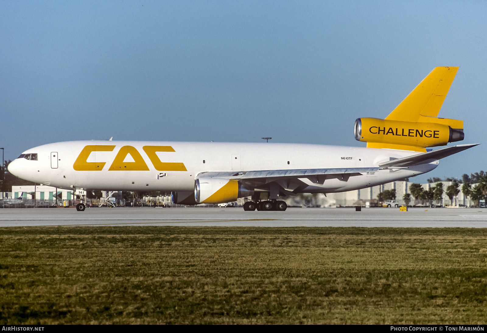 Aircraft Photo of N610TF | McDonnell Douglas DC-10-40(F) | Challenge Air Cargo - CAC | AirHistory.net #162399