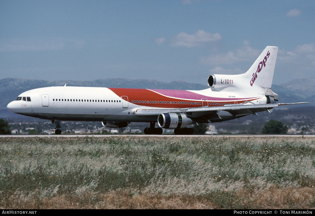 Aircraft Photo of SE-DPX | Lockheed L-1011-385-1 TriStar 50 | Air Ops | AirHistory.net #162400