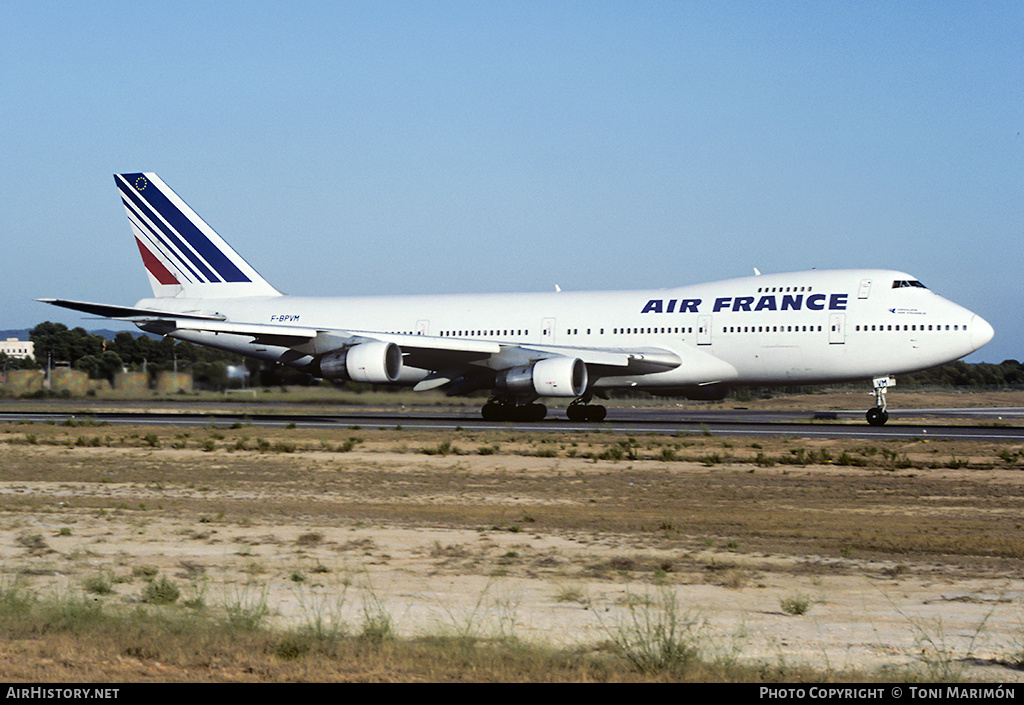 Aircraft Photo of F-BPVM | Boeing 747-128 | Air France | AirHistory.net #162420