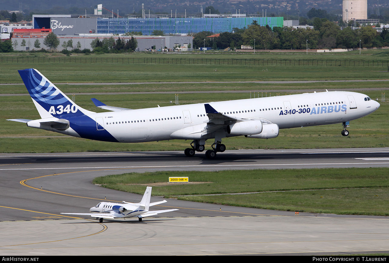 Aircraft Photo of F-WWAI | Airbus A340-311 | Airbus | AirHistory.net #162424