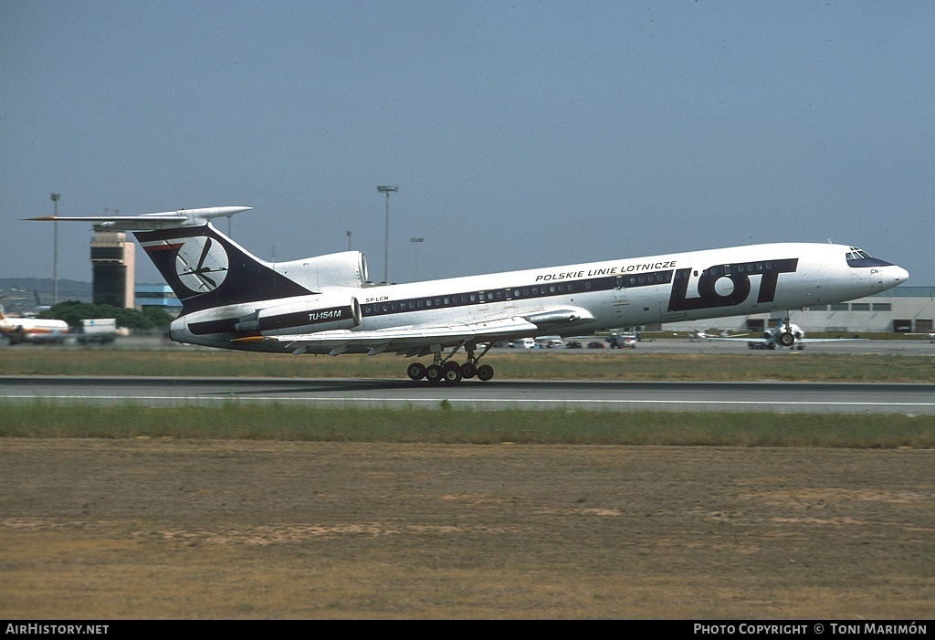 Aircraft Photo of SP-LCN | Tupolev Tu-154M | LOT Polish Airlines - Polskie Linie Lotnicze | AirHistory.net #162429