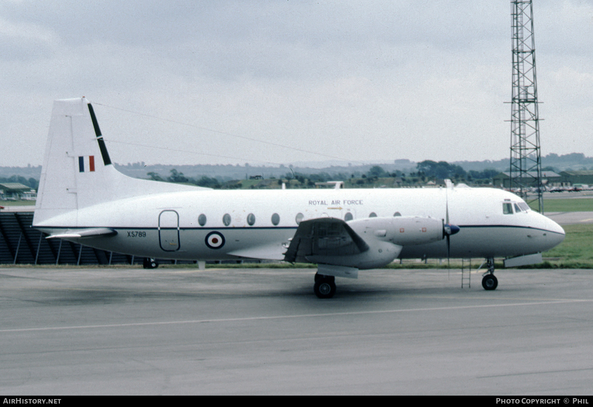 Aircraft Photo of XS789 | Hawker Siddeley HS-748 Andover CC.2 | UK - Air Force | AirHistory.net #162431