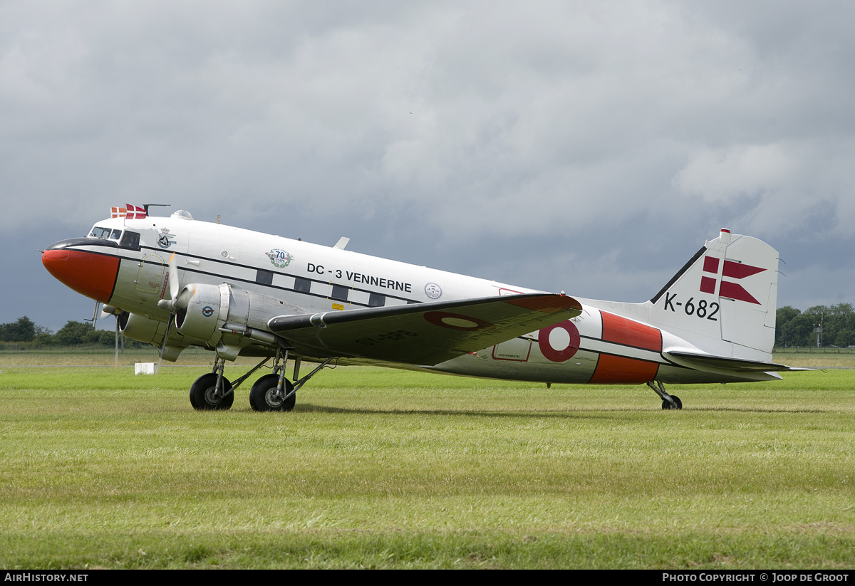 Aircraft Photo of OY-BPB / K-682 | Douglas C-47A Skytrain | Foreningen for Flyvende Museumsfly / DC-3 Vennerne | Denmark - Air Force | AirHistory.net #162440