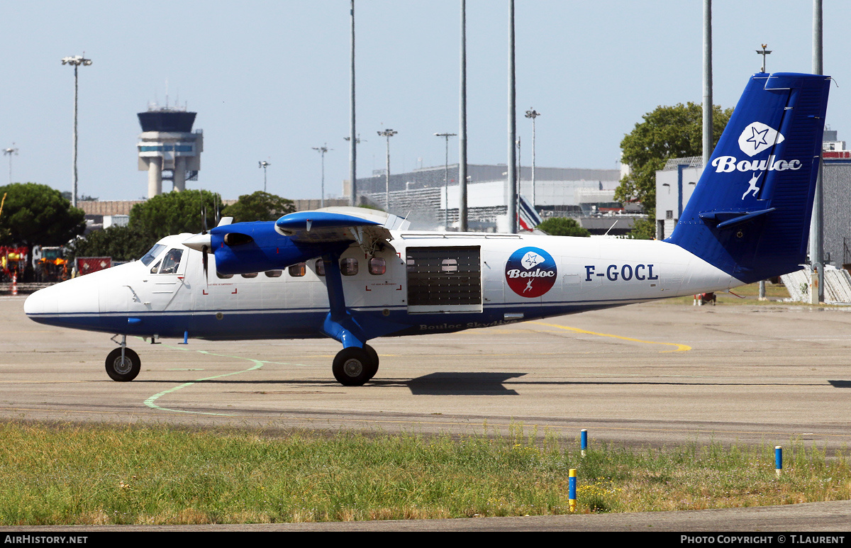 Aircraft Photo of F-GOCL | De Havilland Canada DHC-6-200 Twin Otter | Bouloc Skydive | AirHistory.net #162444