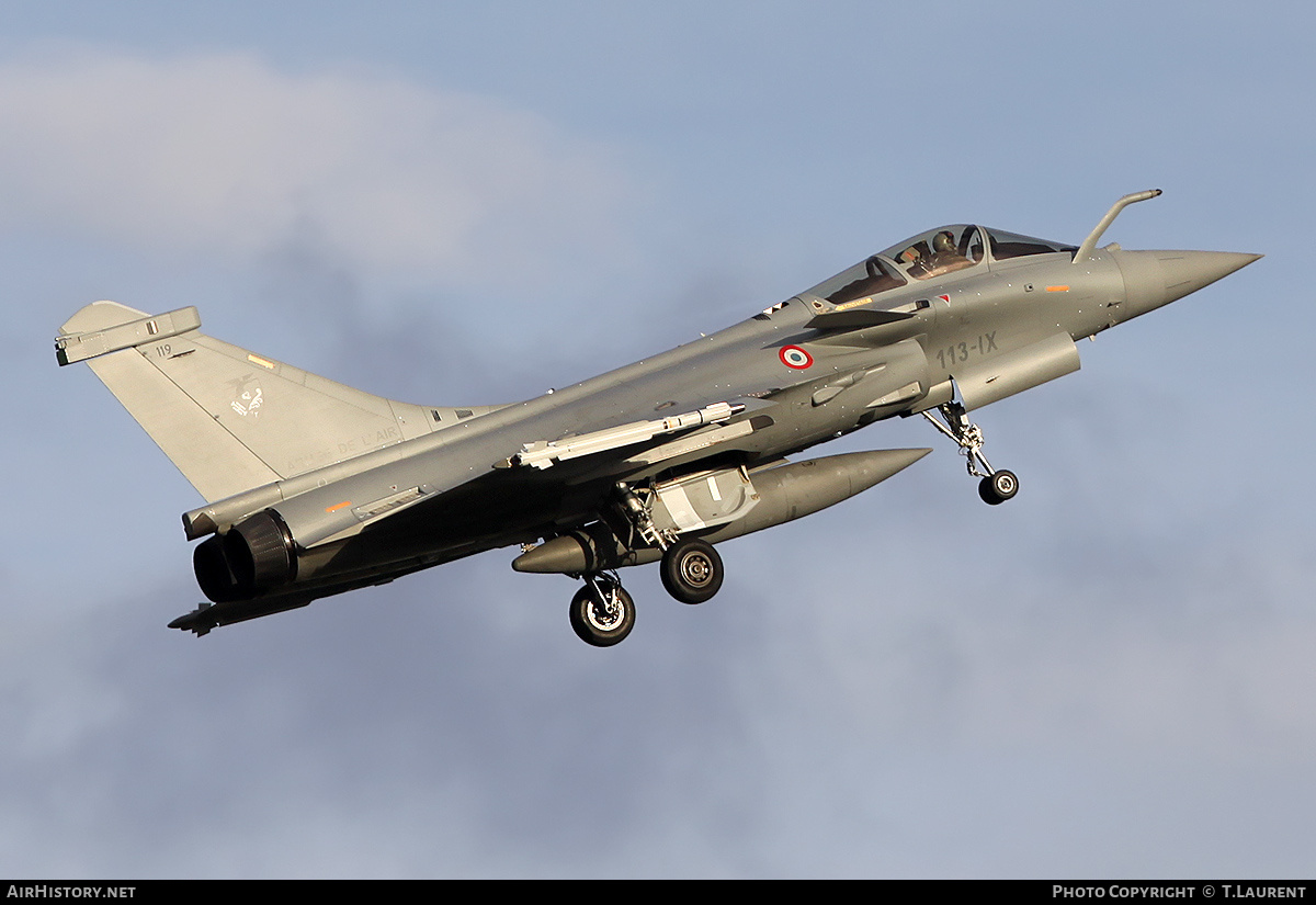 Aircraft Photo of 119 | Dassault Rafale C | France - Air Force | AirHistory.net #162455