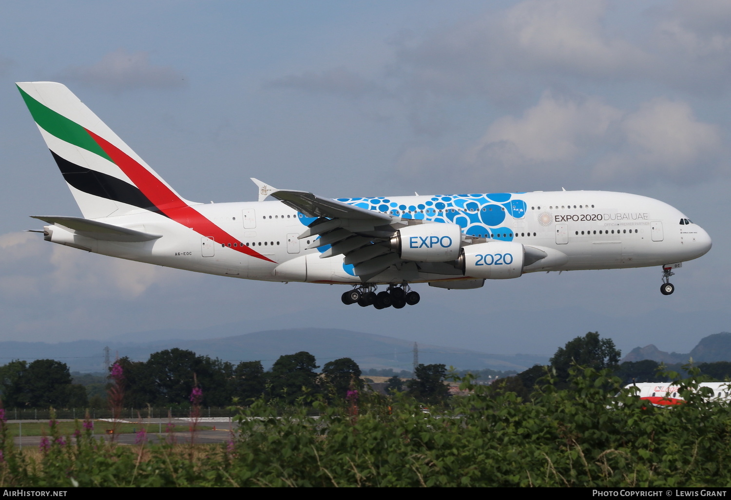 Aircraft Photo of A6-EOC | Airbus A380-861 | Emirates | AirHistory.net #162458