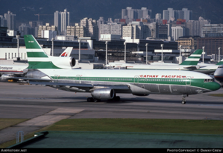 Aircraft Photo of VR-HHW | Lockheed L-1011-385-1 TriStar 1 | Cathay Pacific Airways | AirHistory.net #162461