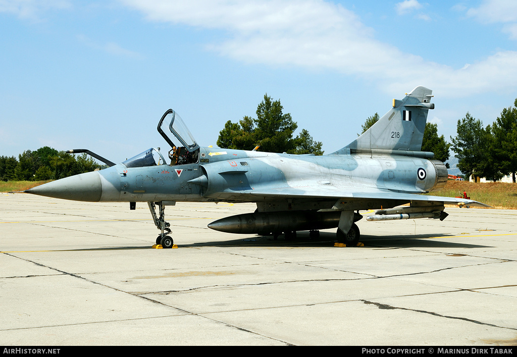 Aircraft Photo of 218 | Dassault Mirage 2000EG | Greece - Air Force | AirHistory.net #162466