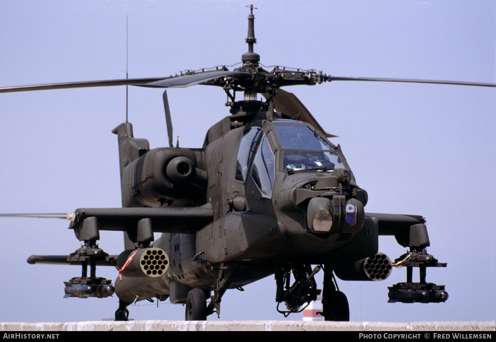 Aircraft Photo of 85-25485 | McDonnell Douglas AH-64A Apache | Netherlands - Air Force | AirHistory.net #162472