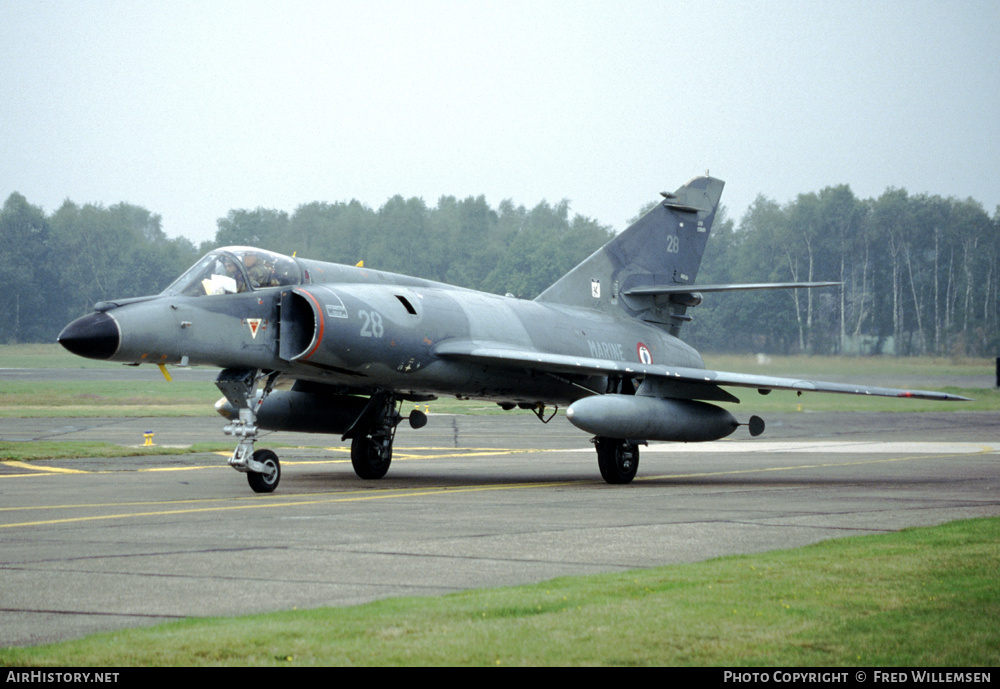 Aircraft Photo of 28 | Dassault Super Etendard | France - Navy | AirHistory.net #162475