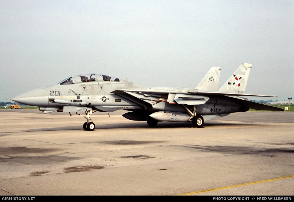 Aircraft Photo of 163219 | Grumman F-14B Tomcat | USA - Navy | AirHistory.net #162476