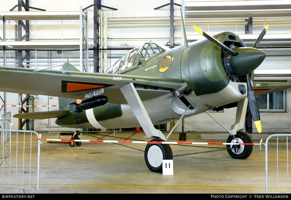 Aircraft Photo of B-3107 | Brewster B-339C Buffalo (replica) | Netherlands East Indies - Air Force | AirHistory.net #162478