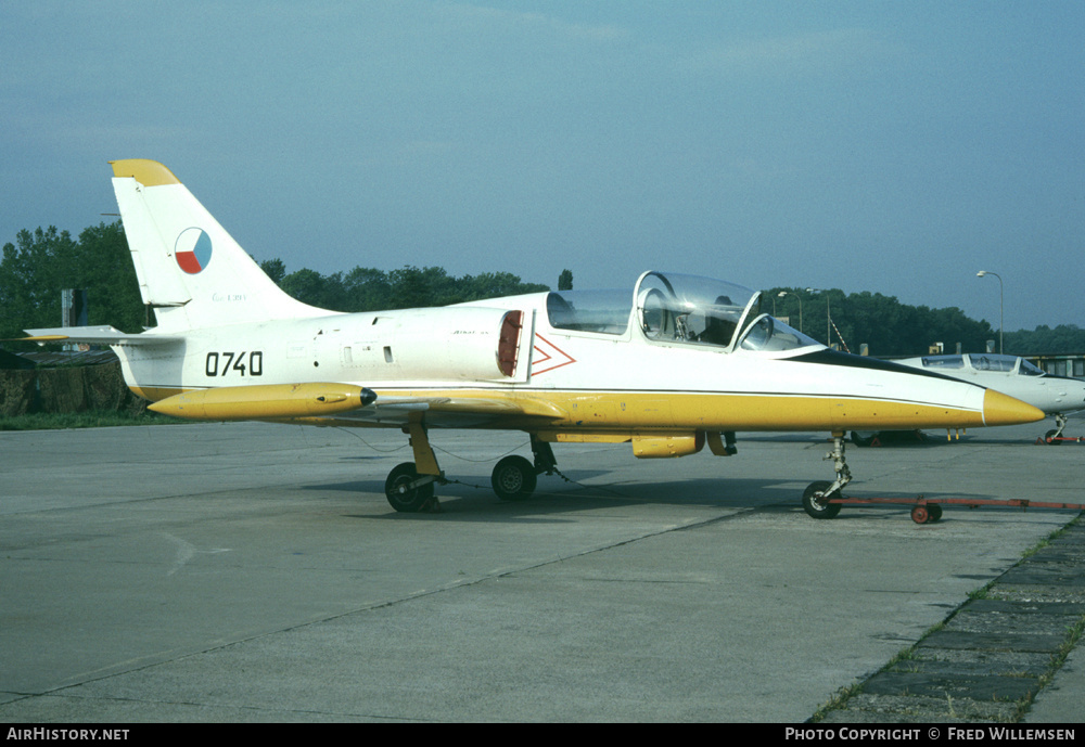 Aircraft Photo of 0740 | Aero L-39V Albatros | Czechoslovakia - Air Force | AirHistory.net #162488