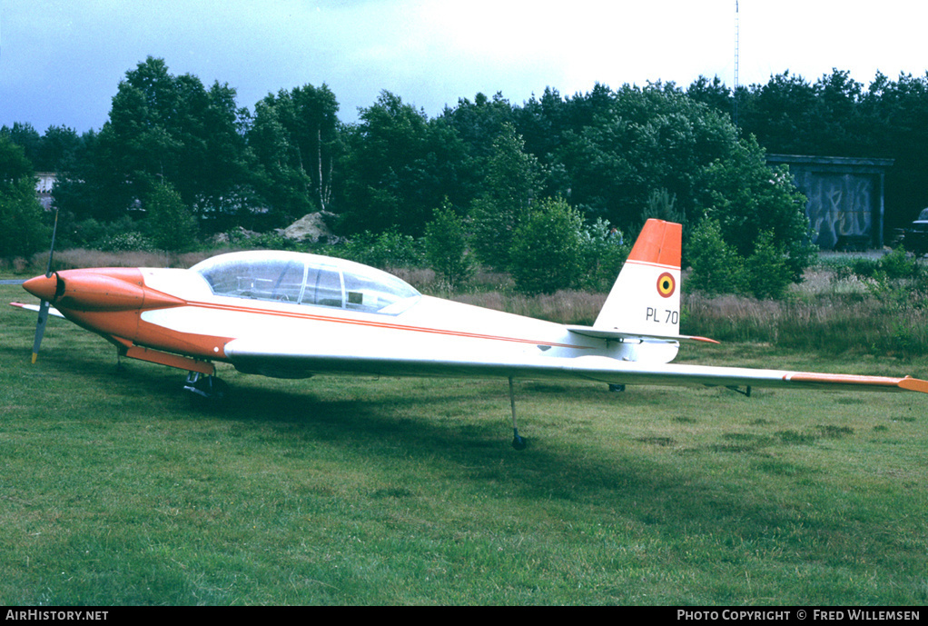 Aircraft Photo of PL70 | Fournier RF-5B Sperber | Belgium - Air Force | AirHistory.net #162493