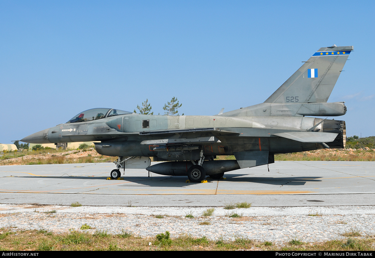 Aircraft Photo of 525 | Lockheed Martin F-16CJ Fighting Falcon | Greece - Air Force | AirHistory.net #162494