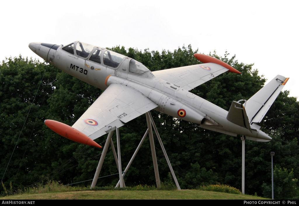 Aircraft Photo of MT30 / MT-30 | Fouga CM-170R Magister | Belgium - Air Force | AirHistory.net #162510