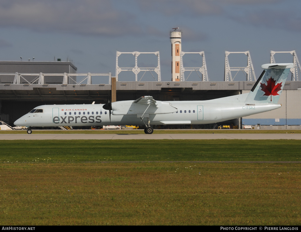 Aircraft Photo of C-FSRZ | Bombardier DHC-8-402 Dash 8 | Air Canada Express | AirHistory.net #162517