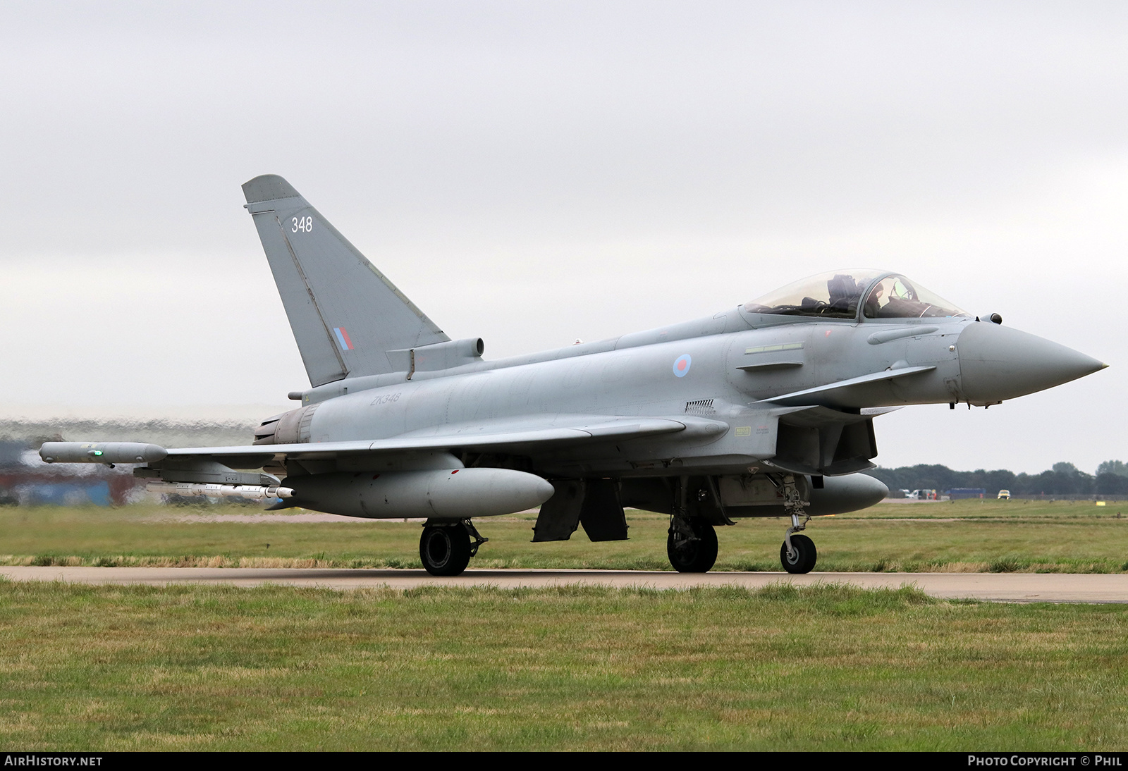 Aircraft Photo of ZK348 | Eurofighter EF-2000 Typhoon FGR4 | UK - Air Force | AirHistory.net #162525