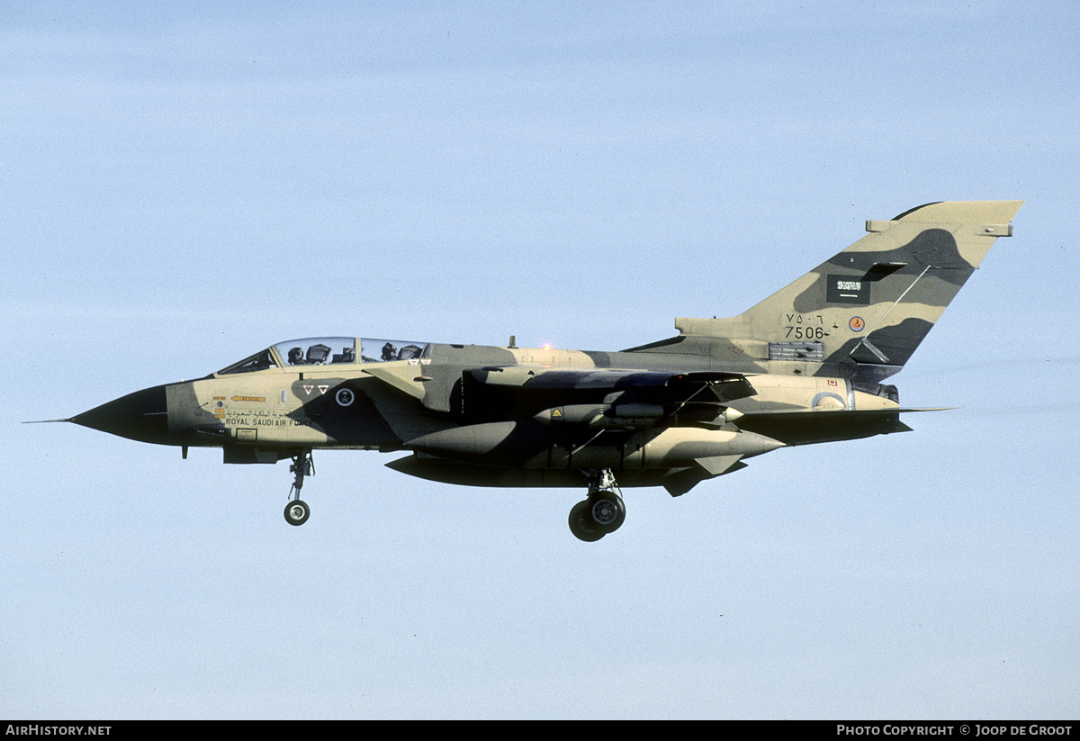 Aircraft Photo of 7506 | Panavia Tornado IDS | Saudi Arabia - Air Force | AirHistory.net #162537