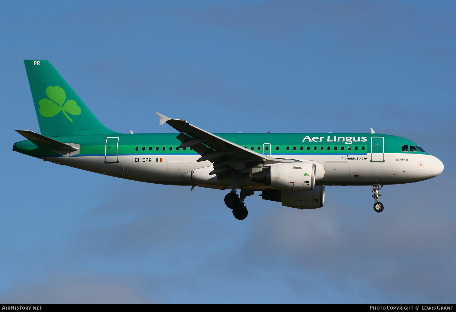 Aircraft Photo of EI-EPR | Airbus A319-111 | Aer Lingus | AirHistory.net #162539