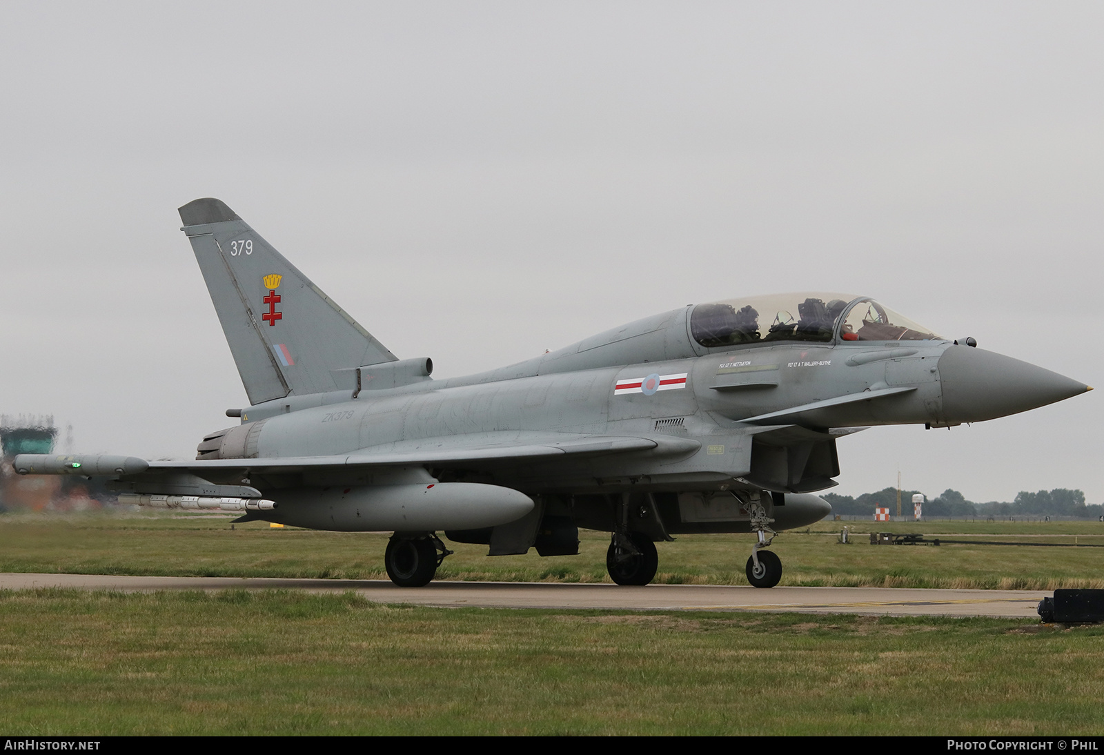 Aircraft Photo of ZK379 | Eurofighter EF-2000 Typhoon T3 | UK - Air Force | AirHistory.net #162540