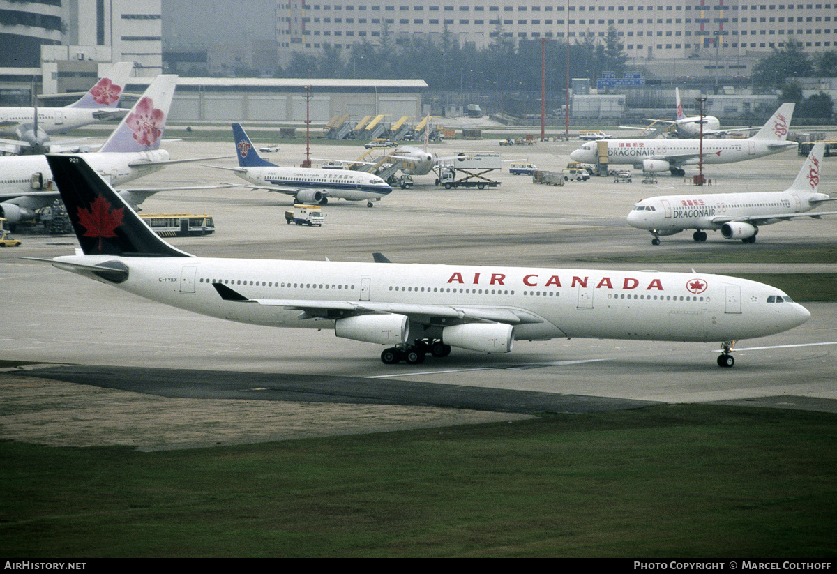 Aircraft Photo of C-FYKX | Airbus A340-313 | Air Canada | AirHistory.net #162553
