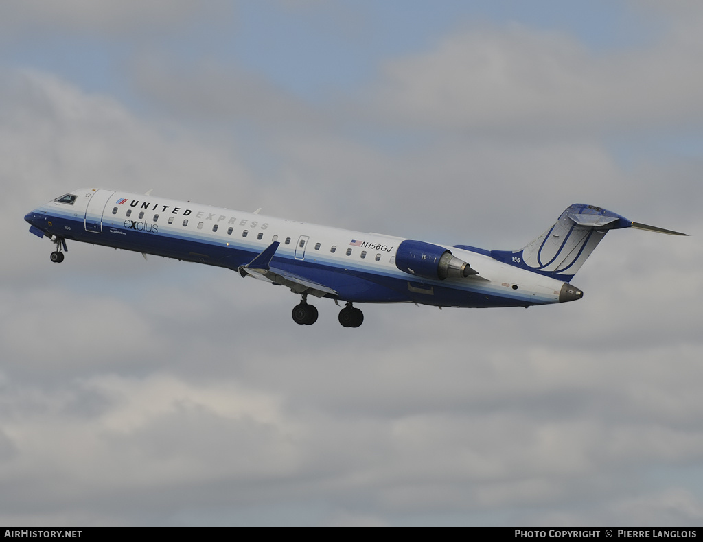 Aircraft Photo of N156GJ | Bombardier CRJ-701ER (CL-600-2C10) | United Express | AirHistory.net #162572