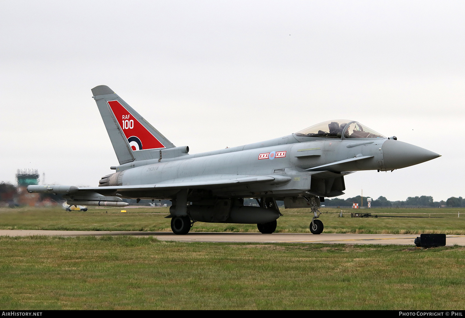 Aircraft Photo of ZK318 | Eurofighter EF-2000 Typhoon FGR4 | UK - Air Force | AirHistory.net #162577