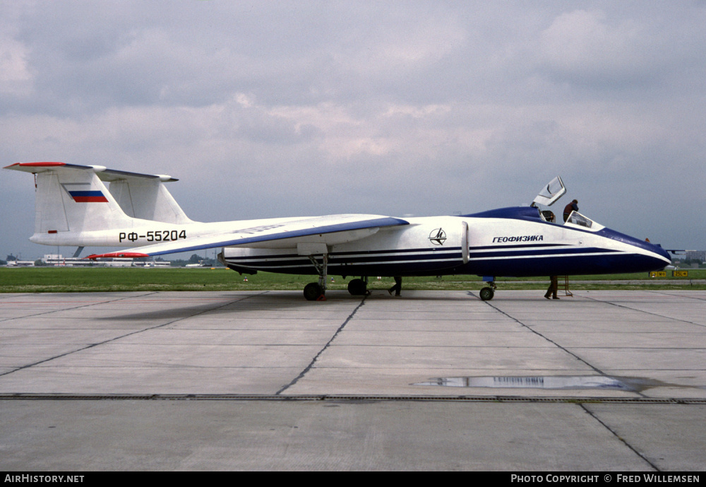 Aircraft Photo of RF-55204 | Myasishchev M-55 Geophysica | Myasichchev Design Bureau | AirHistory.net #162581