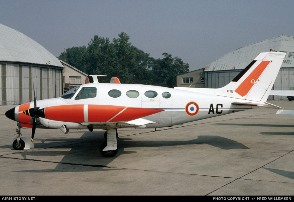 Aircraft Photo of 185 | Cessna 411 | France - Air Force | AirHistory.net #162590