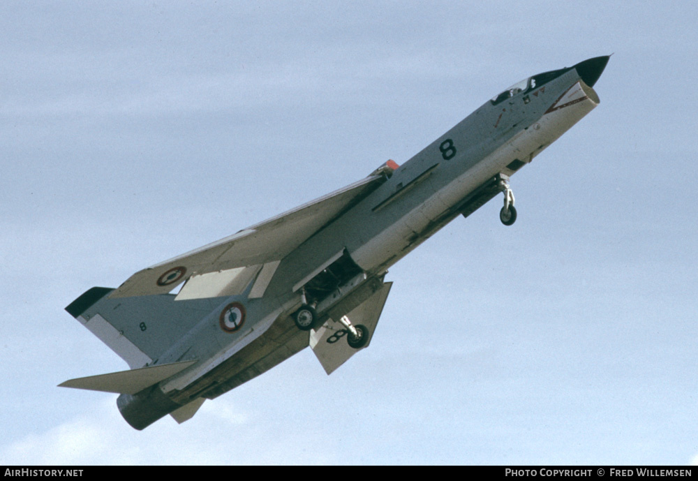 Aircraft Photo of 8 | Vought F-8E(FN) Crusader | France - Navy | AirHistory.net #162599