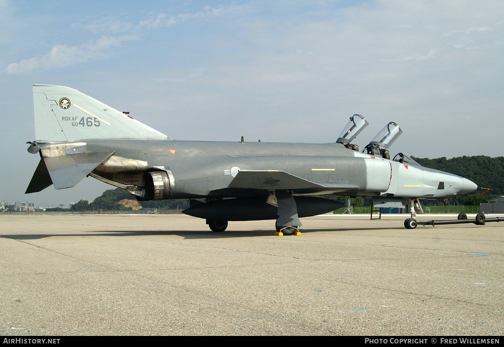 Aircraft Photo of 60-465 | McDonnell Douglas RF-4C Phantom II | South Korea - Air Force | AirHistory.net #162604