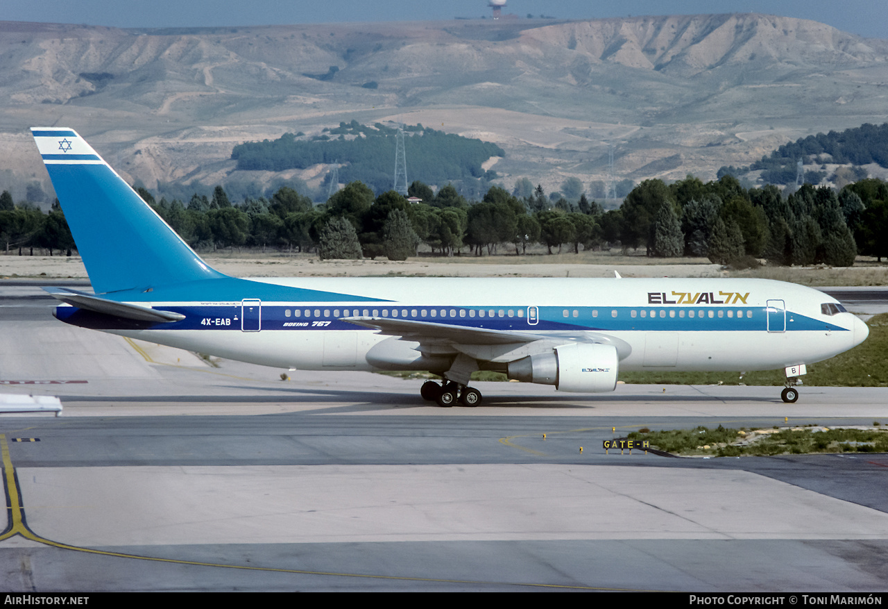 Aircraft Photo of 4X-EAB | Boeing 767-258 | El Al Israel Airlines | AirHistory.net #162616