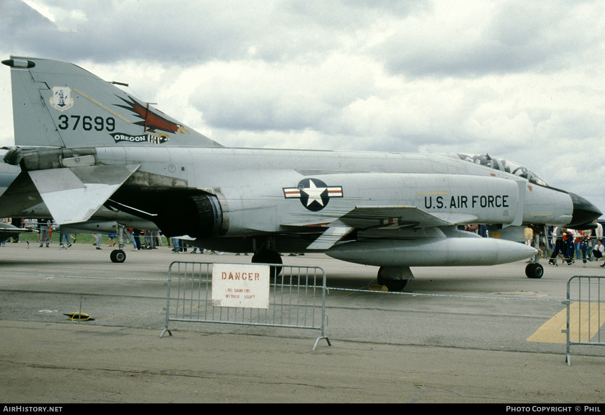 Aircraft Photo of 63-7699 / 37699 | McDonnell F-4C Phantom II | USA - Air Force | AirHistory.net #162622
