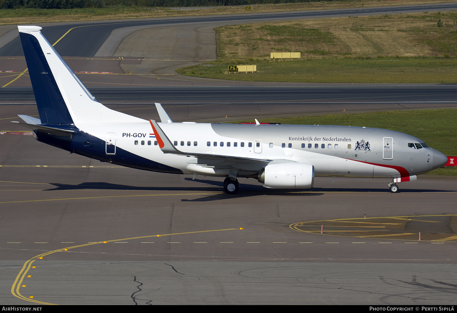 Aircraft Photo of PH-GOV | Boeing 737-700 BBJ | Netherlands Government | AirHistory.net #162641