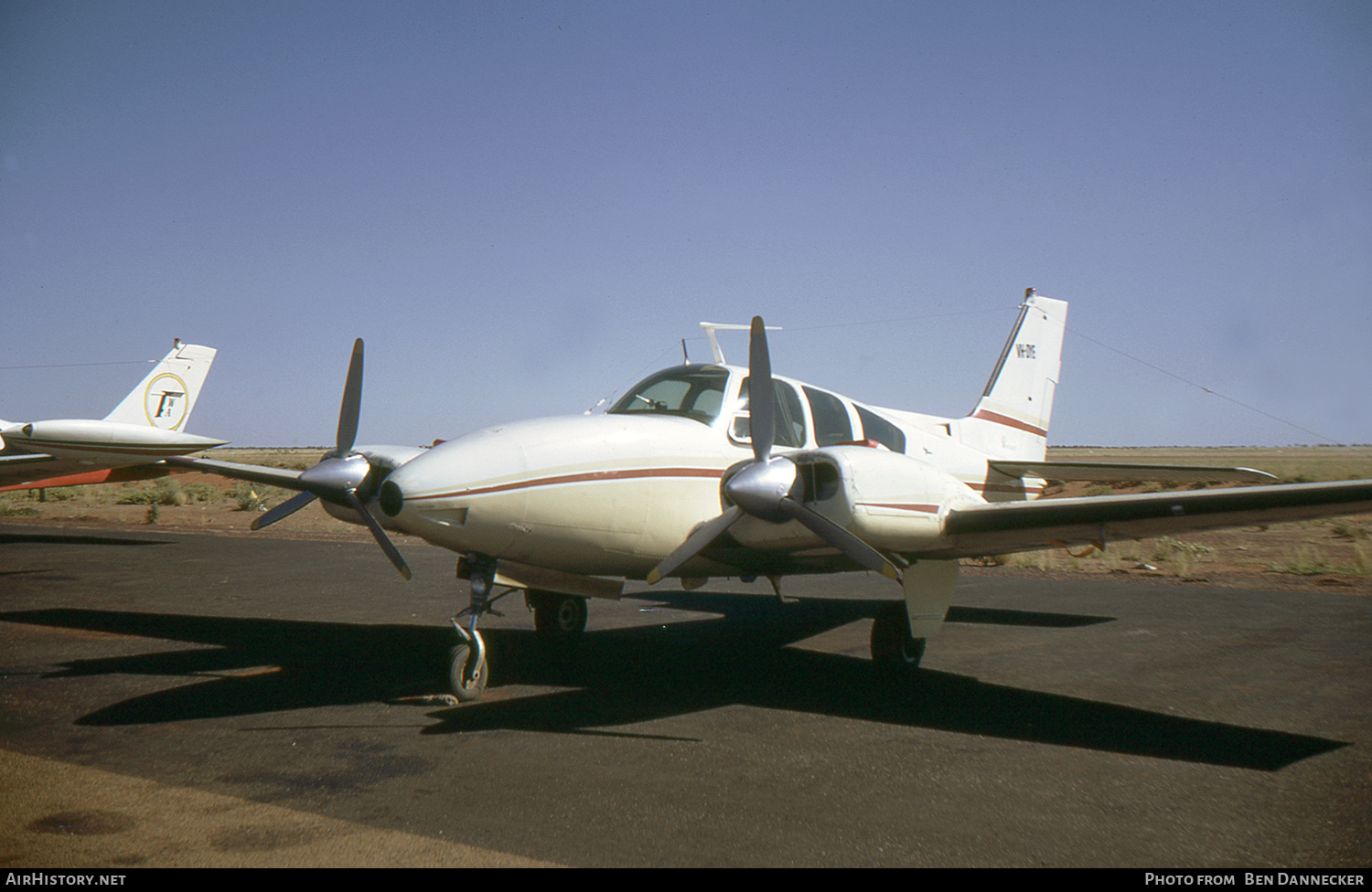 Aircraft Photo of VH-DYE | Beech C55 Baron (95-C55) | AirHistory.net #162655