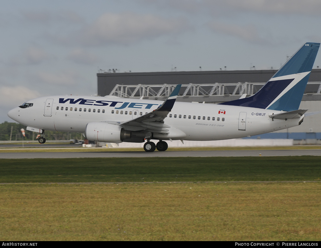 Aircraft Photo of C-GWJF | Boeing 737-7CT | WestJet | AirHistory.net #162656