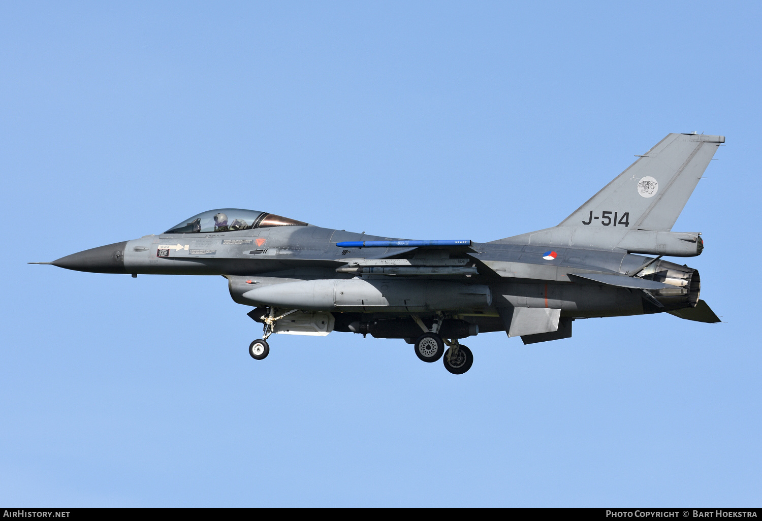 Aircraft Photo of J-514 | General Dynamics F-16AM Fighting Falcon | Netherlands - Air Force | AirHistory.net #162671