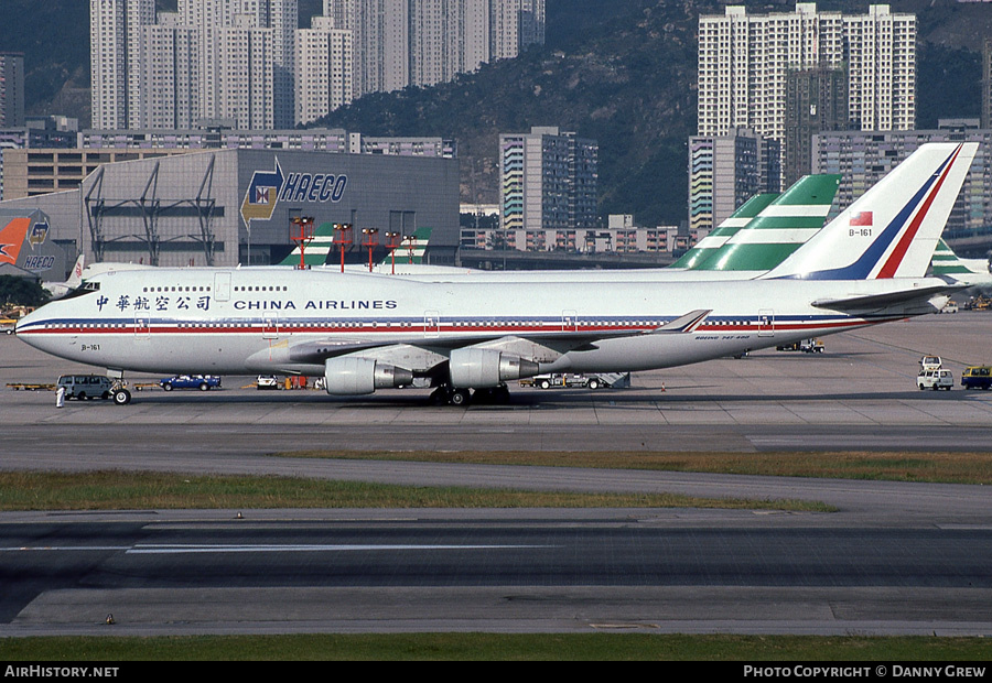 Aircraft Photo of B-161 | Boeing 747-409 | China Airlines | AirHistory.net #162683