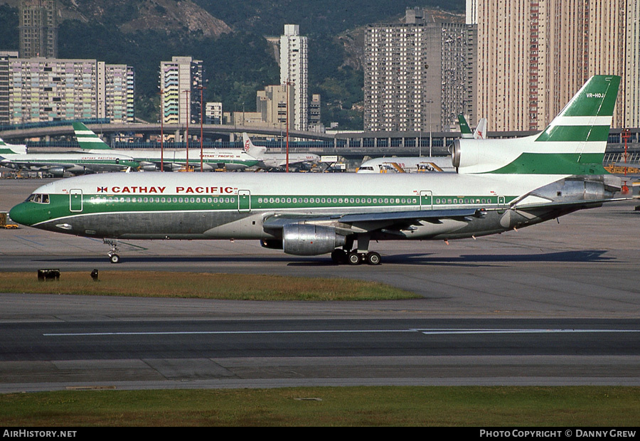 Aircraft Photo of VR-HOJ | Lockheed L-1011-385-1 TriStar 1 | Cathay Pacific Airways | AirHistory.net #162690