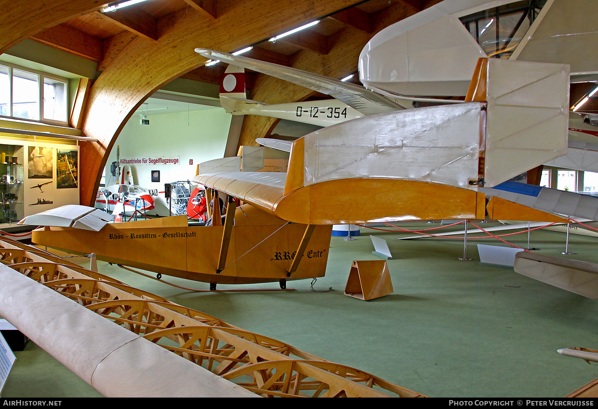 Aircraft Photo of No Reg | RRG Raketen-Ente Replica | Rhön-Rossitten-Gesellschaft | AirHistory.net #162699